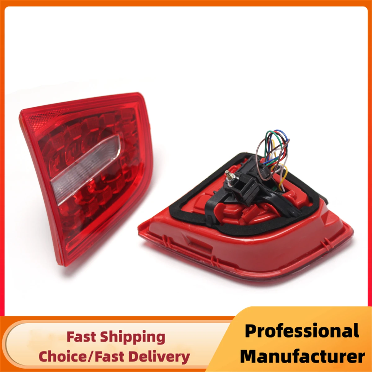 For Audi A6 C6 S6 RS6 Saloon Sedan 2009 2010 2011 LED Tail Light Brake Lamp Rear Car Turn Signal Stop Lamp Assembly