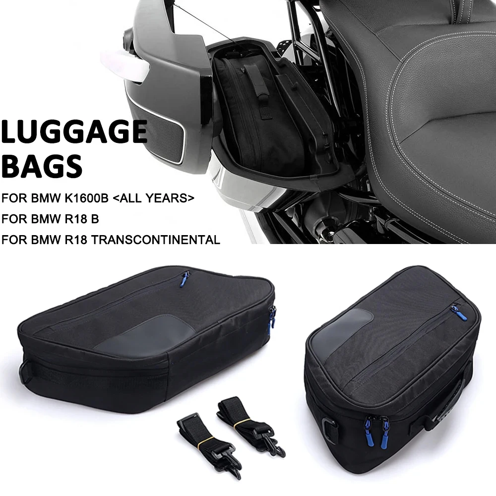 

New Motorcycle Accessories Side Luggage Bags Saddle Lining Bag For BMW R18 B R 18 Transcontinental K1600B K 1600 B Waterproof