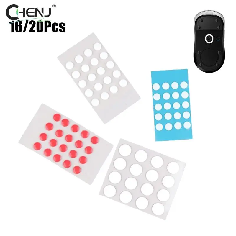 1Set Universal Small Round Dot PTFE Mouse Skates DIY Mice Glide Feet ICE Control Speed Version Wear Resistant Esports