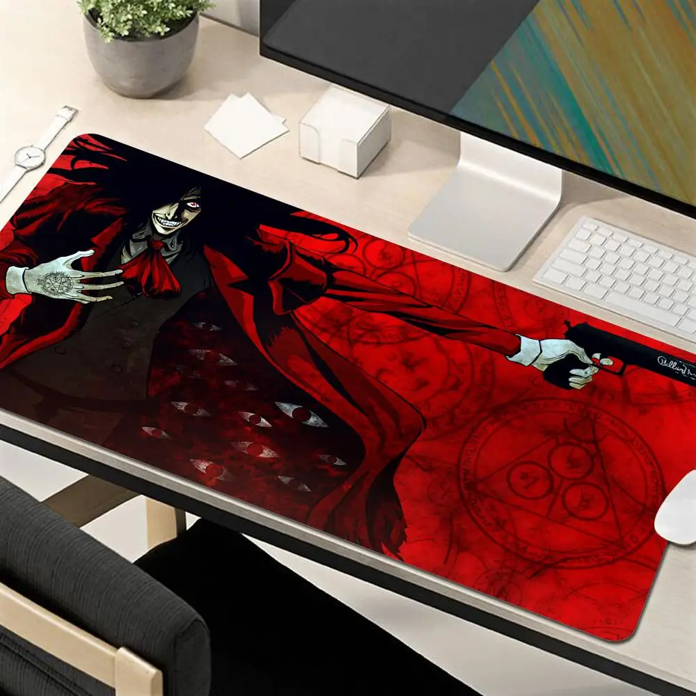 

Anime Hellsing Alucard Mousepad Pad Gamer Carpet Computer Mouse Pad Anime Gaming mouse pad High Quality Game Mouse pad gift csgo