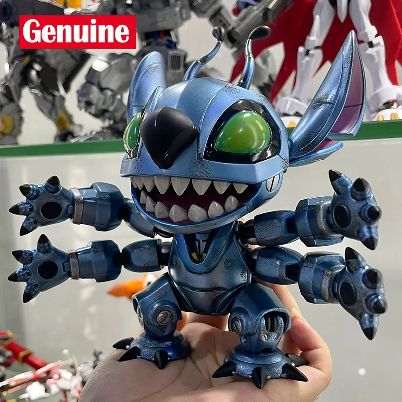 

Genuine Interstellar Baby Machinery Stitch Donald Duck Mischievous Shaped Statue Trendy Toy Handmade Action Figure Birthday Gift