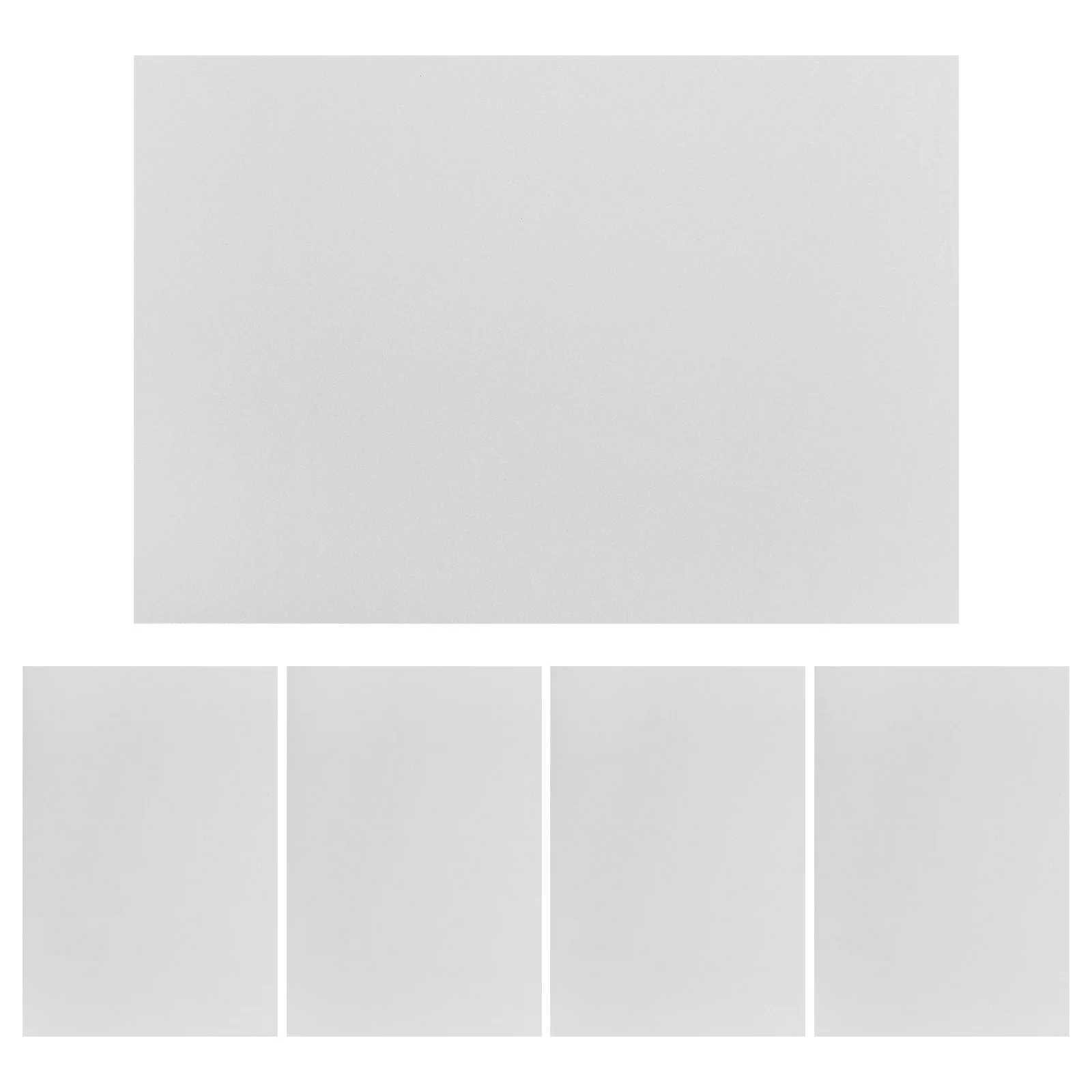 

5Pcs Night Shrink Sheets Printable Shrinkable Paper Clear Heat Activated Film DIY Craft Material for Outdoor