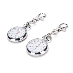 Montre de poche à quartz en acier inoxydable Pop, porte-clés mignon, cadeau JONew, nouveau, 1 pièce