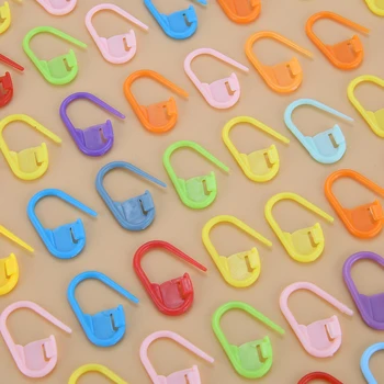 100/200/500/1000 sztuk agrafki 0,83 cala/21mm 10 kolorów do szycia odzieży marker dziewiarski i projekt DIY