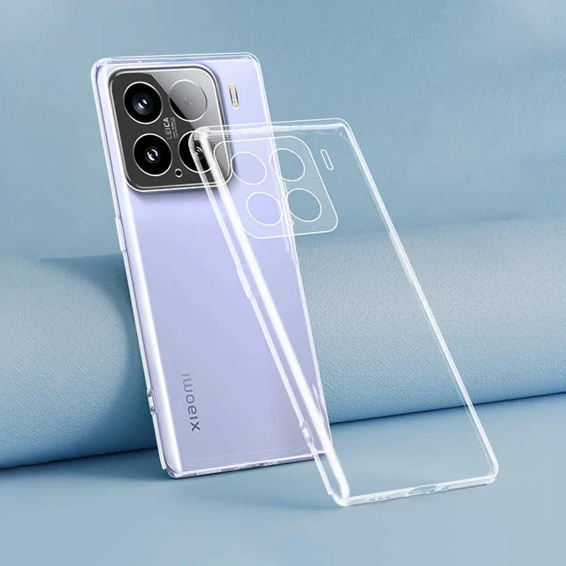 Silicone Soft Clear TPU for Xiaomi 15 Pro 15Pro Mi15 5G Phone Case Transparent Ultrathin Back Cover Crystal  Carcasas Shell