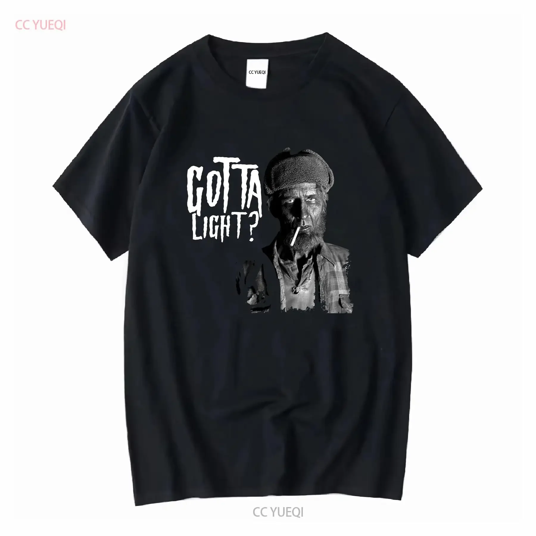 Twin Peaks Gotta Light T Shirt vintage Washed Top For Everyday Wear Slightly Comfortable graphic Stretched homme streetwear
