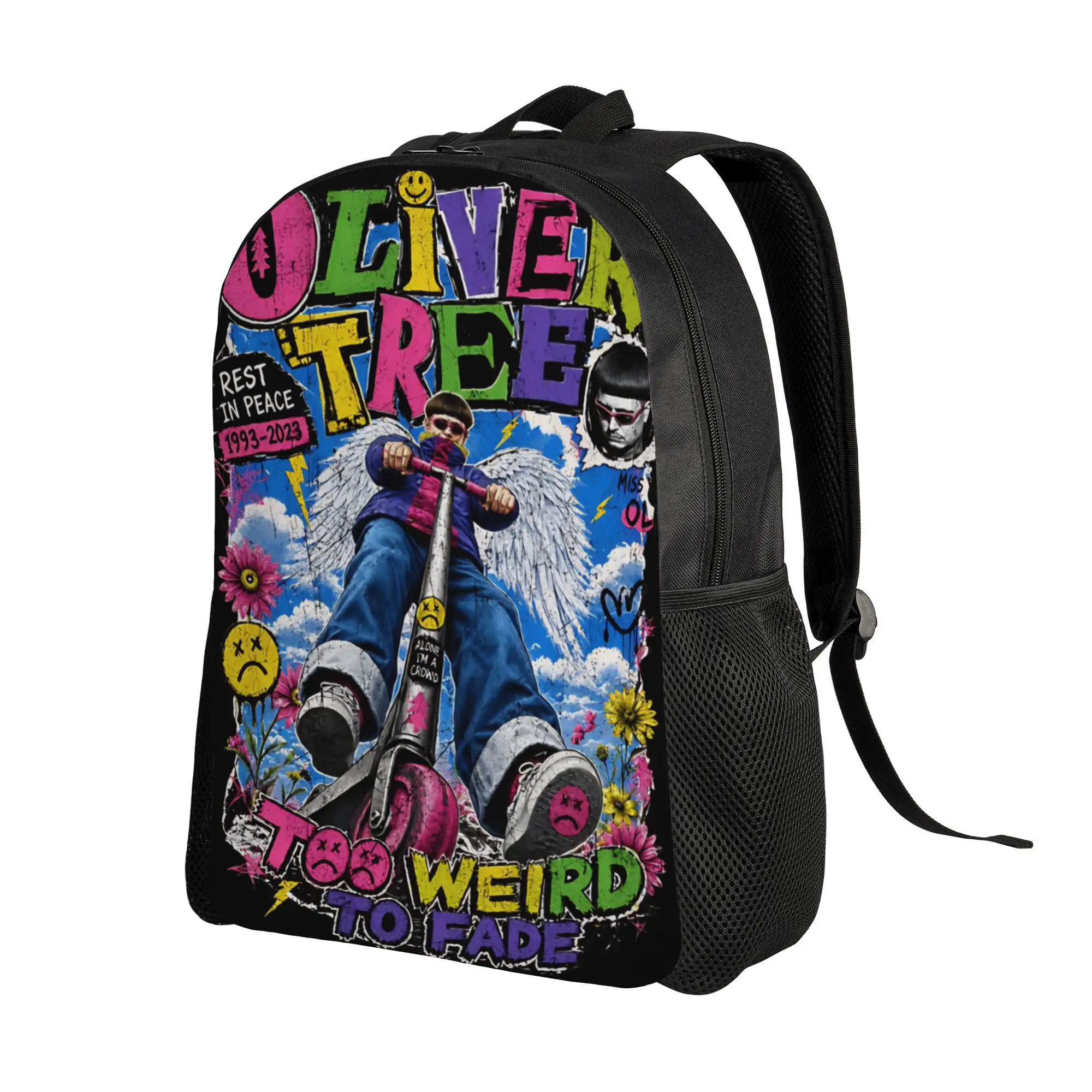 Oliver Tree Rest In Peace 1993 to 2026 Memorial Teenage Backpack  Student Business Daypack for Men Women Laptop Shoulder Bag
