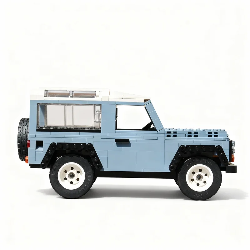699pcs MOC Model Team Land Rover Defender 90 Model Building Blocks Architecture Toy Christmas Gift DIY Idea Kids Creative Brick