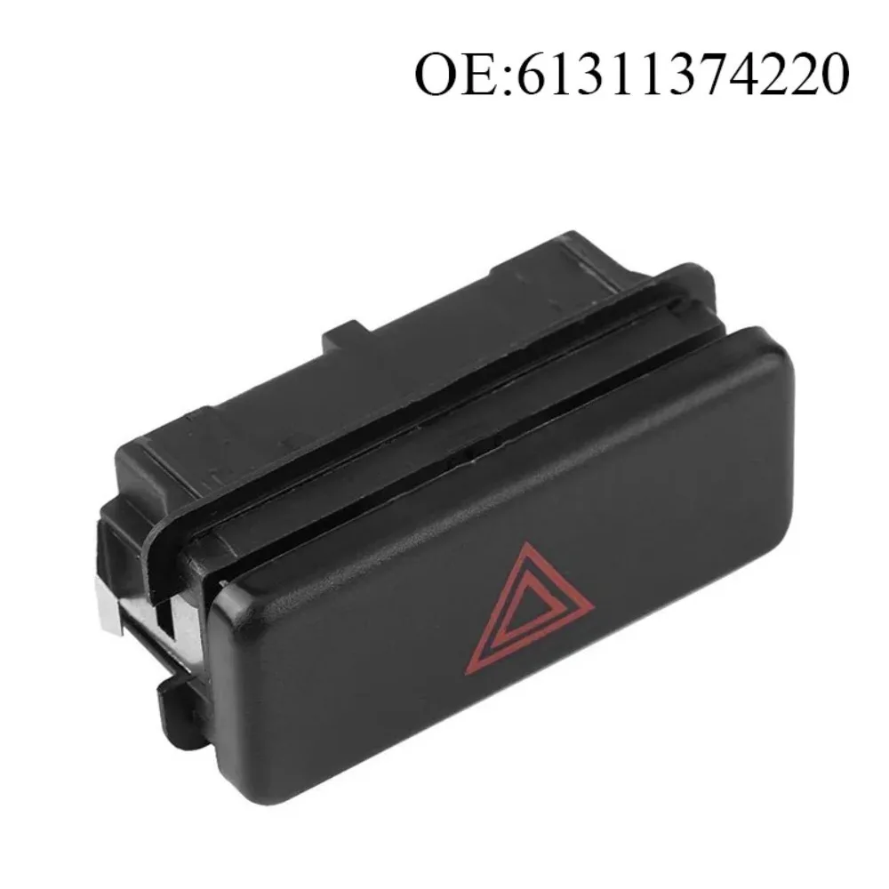 

Para BMW Serie 3 E30 E36 E34 tablero advertencia peligro luz emergencia interruptor intermitente botón alarma reemplazo