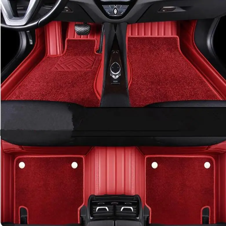 

Custom special car floor mats for Mercedes Benz EQE 500 SUV 2026-2023 waterproof rugs double layers carpets for EQE500 2025