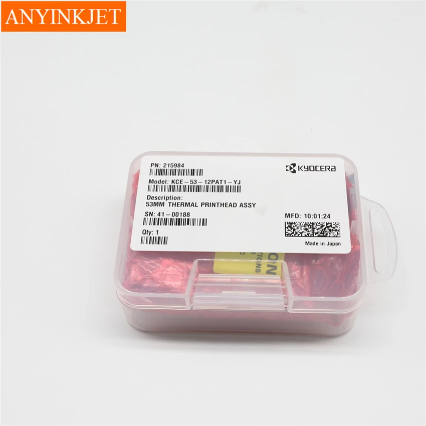 

High quality 53mm TTO printhead for YJT UCS5L-T for YANJIE printer