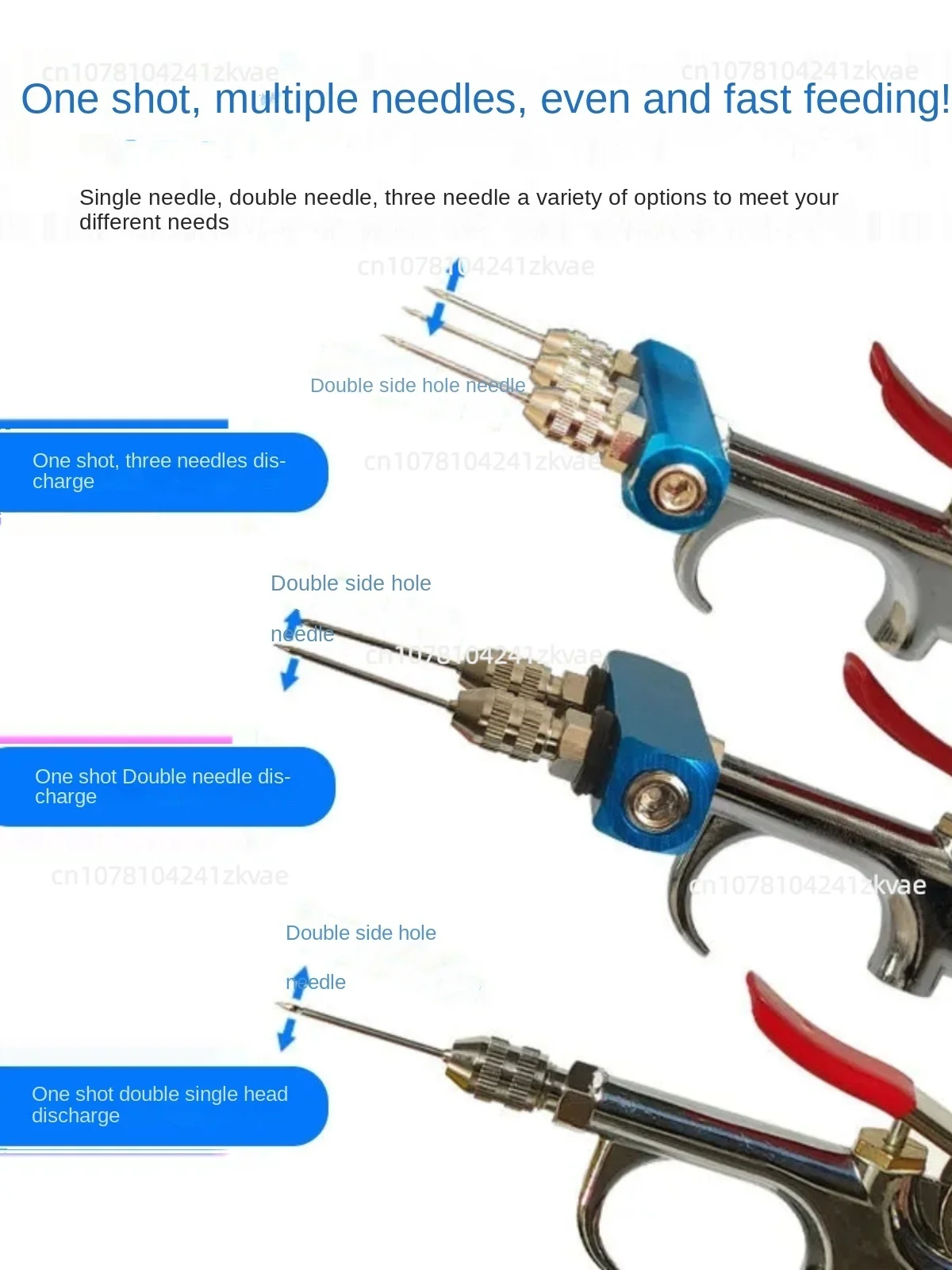Máquina Automática Elétrica Marinada Injector, Sabor de Alimentos Tempero Ferramenta de Seringa de Carne Churrasco Injetora com Kit de Ferramentas X6