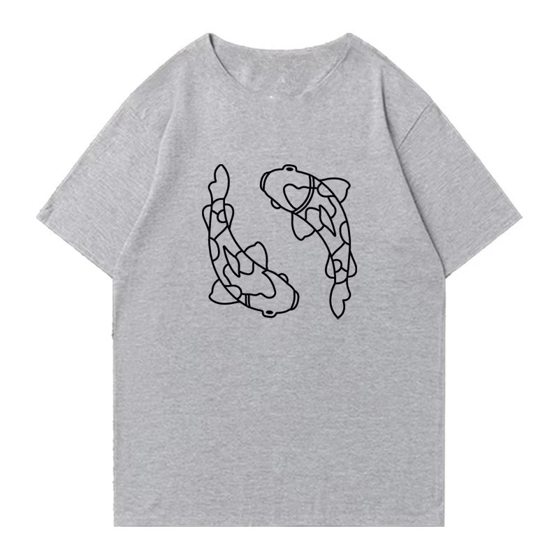 Whale Shark Retro Graphic Printed Women Tee Vintage Sea Creature Moon Summer Funny Short Sleeve Crew Neck Women Casual Daily Tee