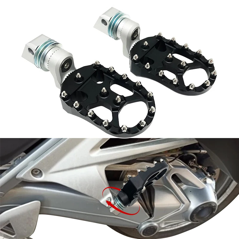 

F750GS F850GS ADV Front&Rear Rotatable Foot Rests For BMW F750 GS F 850GS Adventure 2018-2022 Motorcycle Foot Pegs Pedal Footpeg