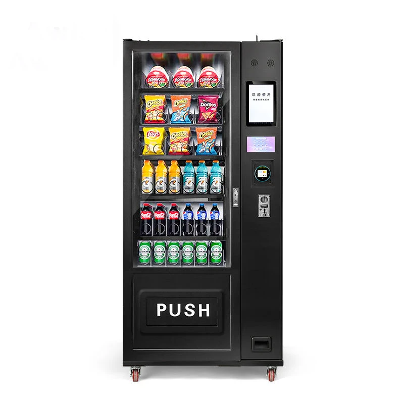 Máquina Expendedora Automática de Autoservicio, Máquina Expendedora de Bebidas Refrigeradas de Gran Capacidad
