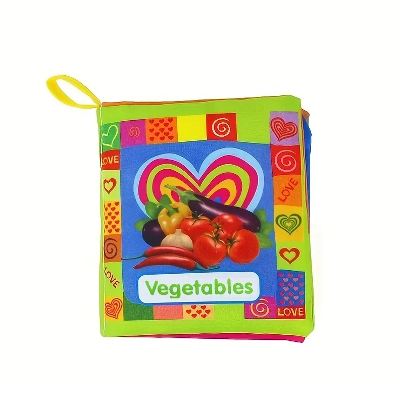 Baby Soft Cloth Book for Newborns 0-36 Months Book Cognitive Early Educational Toys for Kids Gift