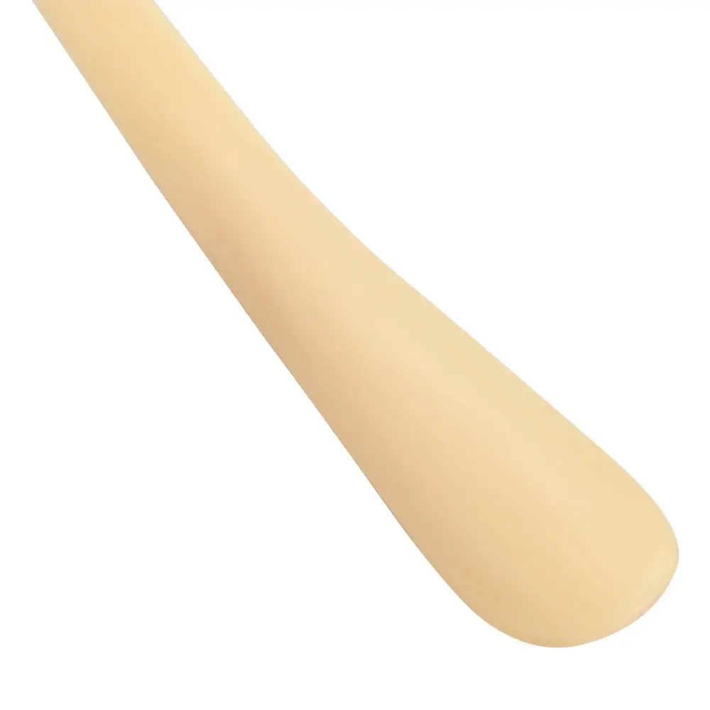 신발 보조 액세서리 7.6 "신발 혼 PP 플라스틱 스푼 모양 신발 리프터 미니 휴대용 게으른 신발 도우미 남자
