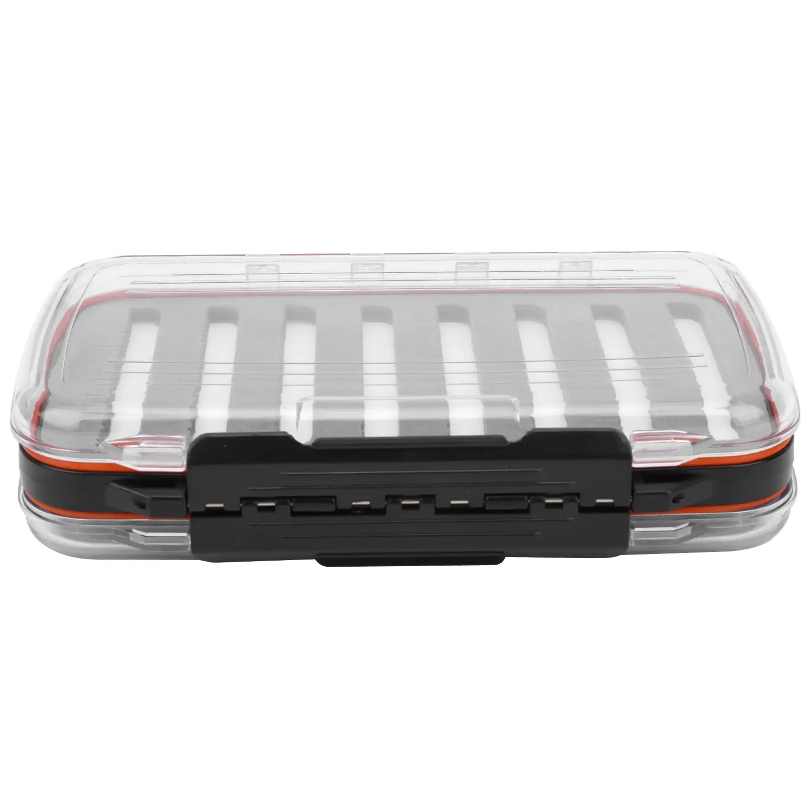 

Waterproof Double-Sided Fly Fishing Tackle Box - Plastic Storage for Lures & Baits, Essential Accessory