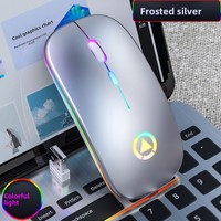 Yindiao A2 Silent Wireless Mouse Charging Bluetooth Lighting Computer Business Office Mouse