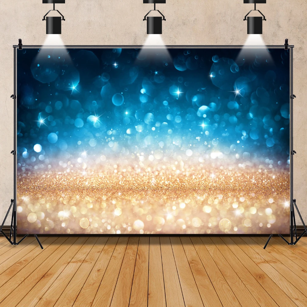 Фотофоны мечтательные блестки светильник-золотистый полиэстер фотография День рождения Свадьба Декор портрет фотография