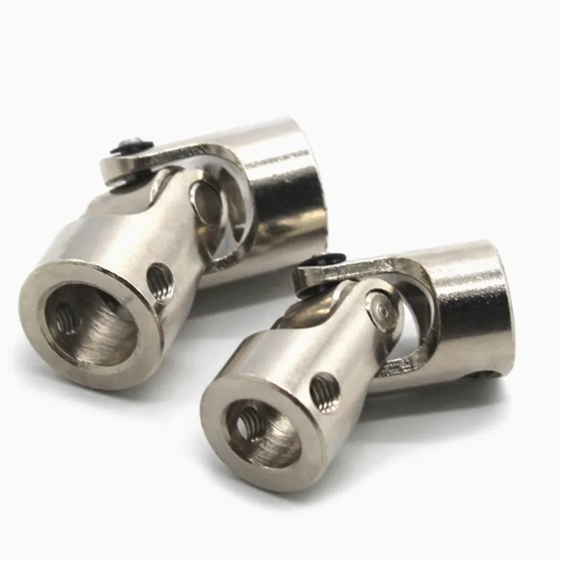 2 قطعة RC قارب سيارة رمح المقرنة المعدنية كاردان المشتركة موتور موصل العالمي المشترك اقتران Gimbal 2/2.3/3/3.17/4/5/6/8/10/12 مللي متر