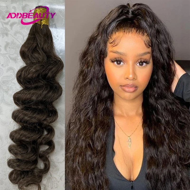 Extensiones de Cabello Natural con Punta I, Extensiones de Cabello de Queratina, Cabello Humano Pre-Adherido, Cabello Real con Fusión en Frío, Cabello Rizado con Punta I