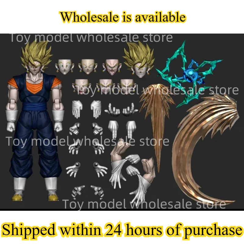 OC Toys SHF 超サイヤ人 SSJ ベジット 孫悟空 ベジータ 孫悟飯 トランクス アニメ アクションフィギュア モデル コレクター