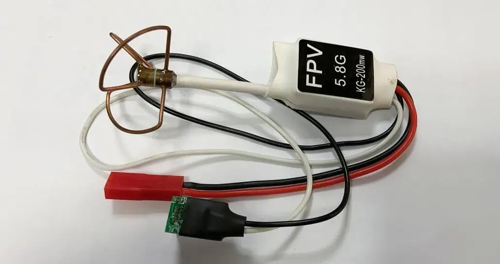 FPV 200mW MINI VTX Wireless AV Transmitter Sender w/ AV Cable & clover Antenna for Gopro sports camera foxeer runcam Caddx.us