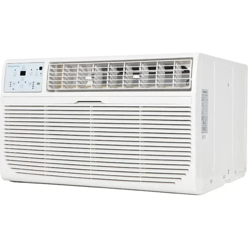 Air Conditioner with Supplemental Heat and Dehumidifier Function, Wall AC for Living Room  Quiet, High Efficiency AC with Remote