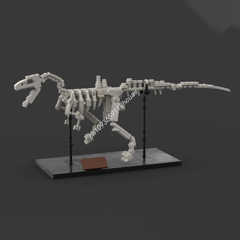 208 pçs moc concavador corcovatus fóssil dinossauros modelo blocos de construção arquitetura brinquedos educação criativo presentes natal