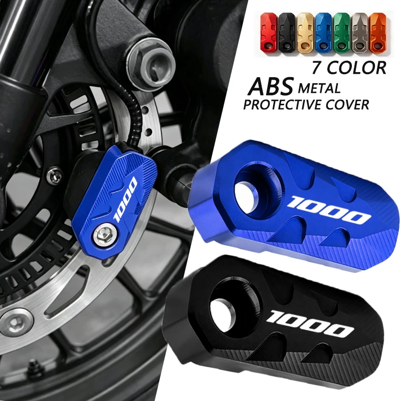For Suzuki GSXS GSX-S 1000 1000GT 1000F GSXS1000 GSXR 1000 R Motorcycle 2001-2026 Front Wheel ABS Sensor Protection Guard Cover