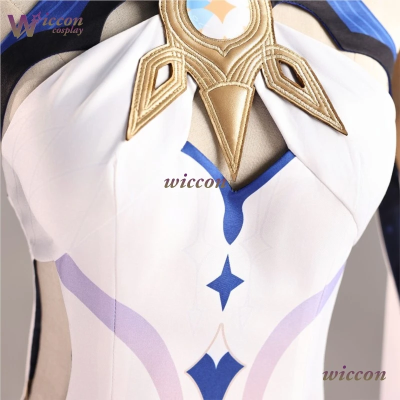 شخصية اللعبة Genshin Impact Istaroth The Archon Of Time أزياء تنكرية شعر مستعار للنساء لعب الأدوار فستان مثير مجموعة ملابس الحفلات