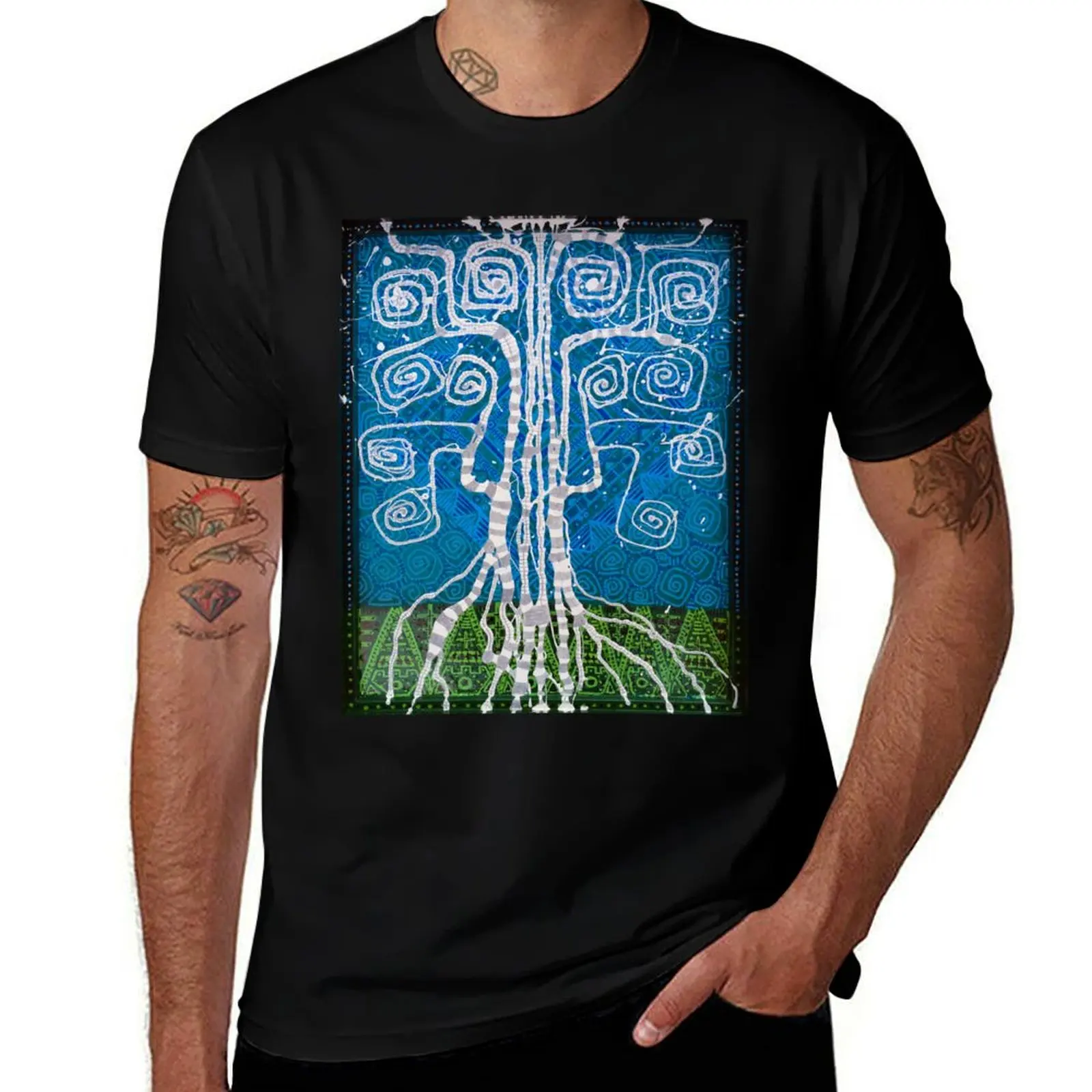 

Eric's Tree T-Shirt man t shirt graphic printed t shirts for man