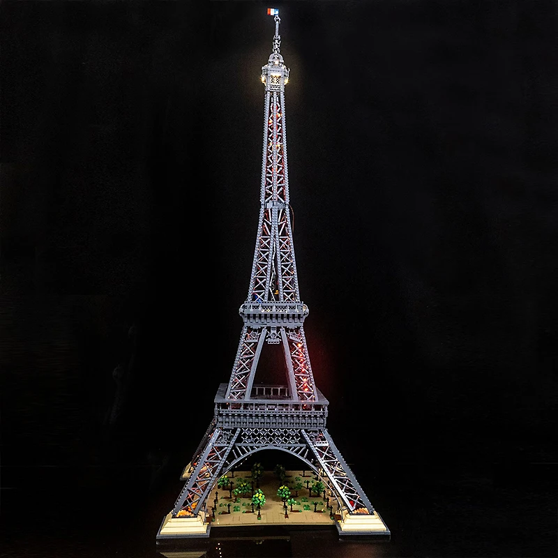 DIY RC LED Light Kit For LEGO 10307 Eiffel Tower   (Only LED Light,Without Blocks Model)