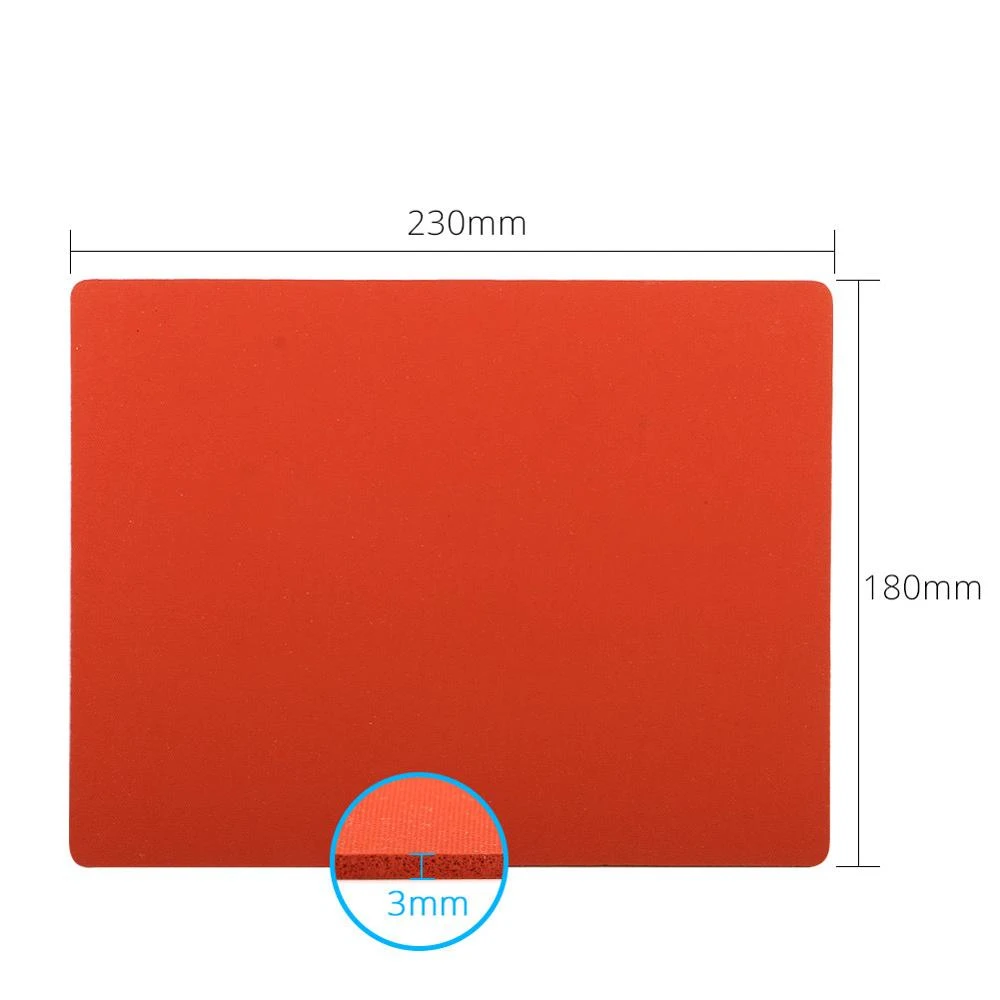 Almohadilla de silicona para máquina de laminación, almohadilla de espuma de esponja Súper suave, resistente a altas temperaturas, 1 unidad