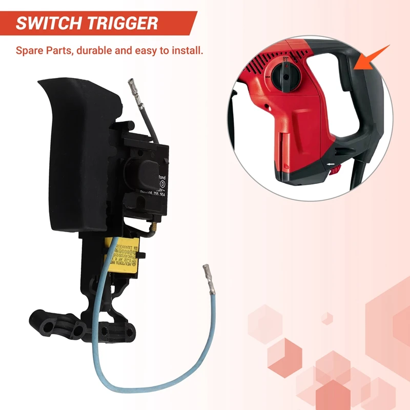 สวิทช์ Trigger Speed Controller สําหรับ Hilti TE1 TE2 TE7 TE-1 TE-2 TE-7 เจาะสว่านโรตารี่อะไหล่