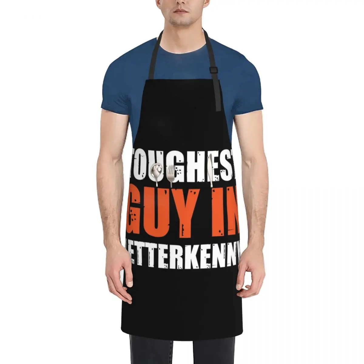 Toughest Guy In Letterkenny Apron Korean For Women women's kitchens Kitchen Apron