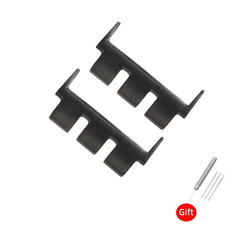 17mm 19mm 21mm 스트랩 커넥터 어댑터 컨버터 스와치 시계 액세서리 엔드 링크 시계 트리플 포트 어댑터 스트랩 도구 포함