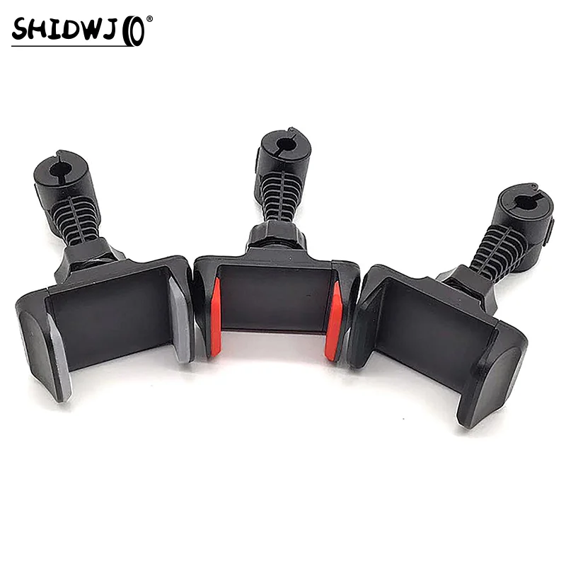 1Pcs Universal Car Back Seat Headrest Support Bracket Adjustable 360 Degree Rotating IPad Mobile Phone Mount Holder