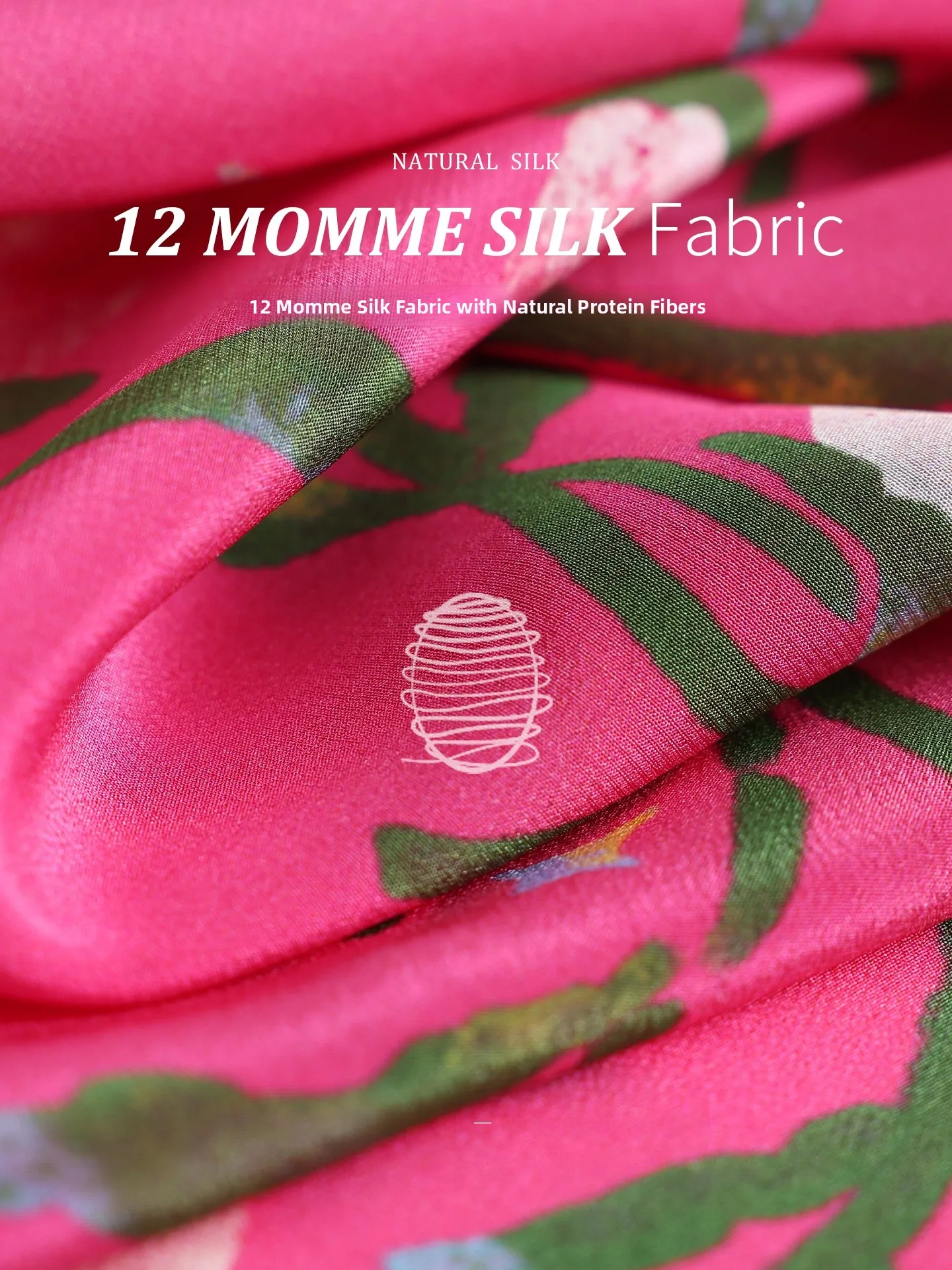 Handrolled Pink Trumpet Flower - Scarf Silk Square 评论和价格