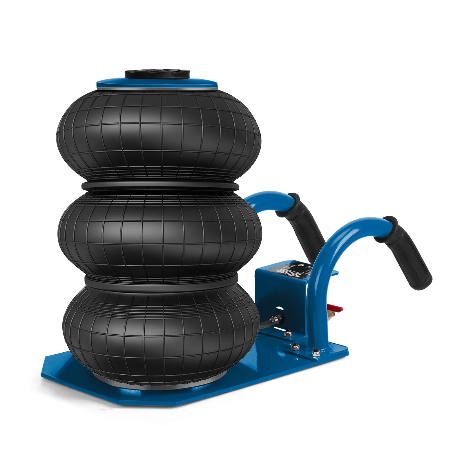 

Triple Bag Air Jack 3T 6600lbs Pneumatic Jack 17.7" Short Handle Triple Blue