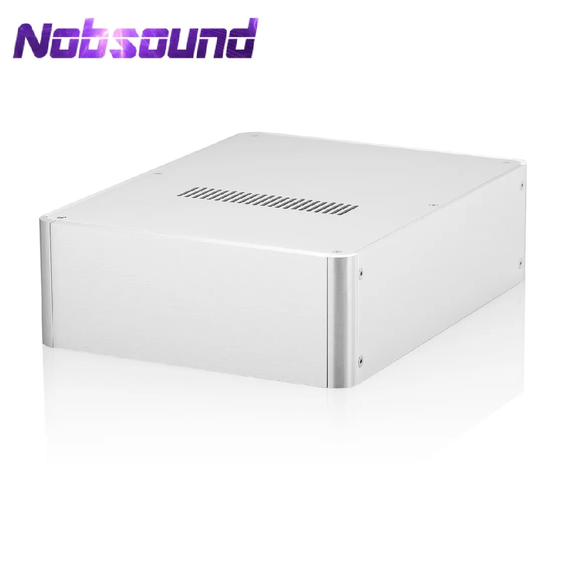 Nobsound HiFi Amplifier Housing Aluminum Chassis for DIY Amplifier Case DAC Enclosure