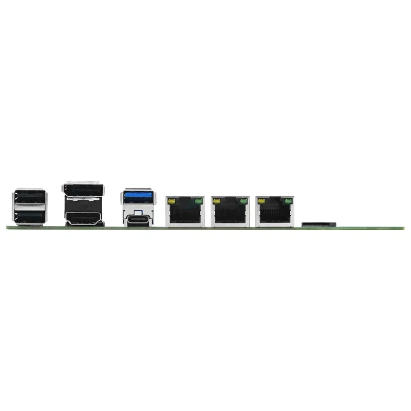 BKHD 2025 N150 NAS MINI-ITX Motherboard Quad Cores 2*I226 1*10G Ethernet Ports 2*M.2 6*SATA DDR5 16G NAS Server Motherboard