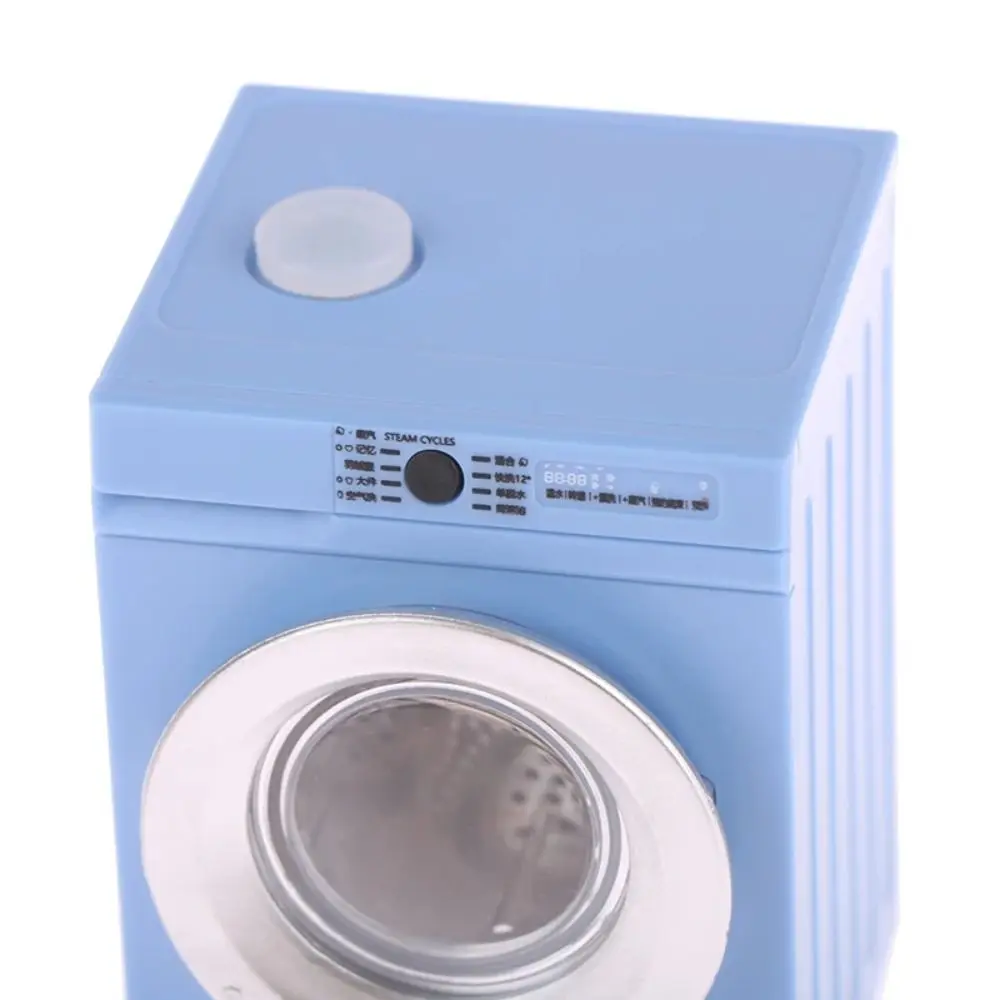 

Кукольный домик, миниатюрная имитация барабана, стиральная машина, имитация мебели 1:12 1/12, дверца для стиральной машины, можно открыть