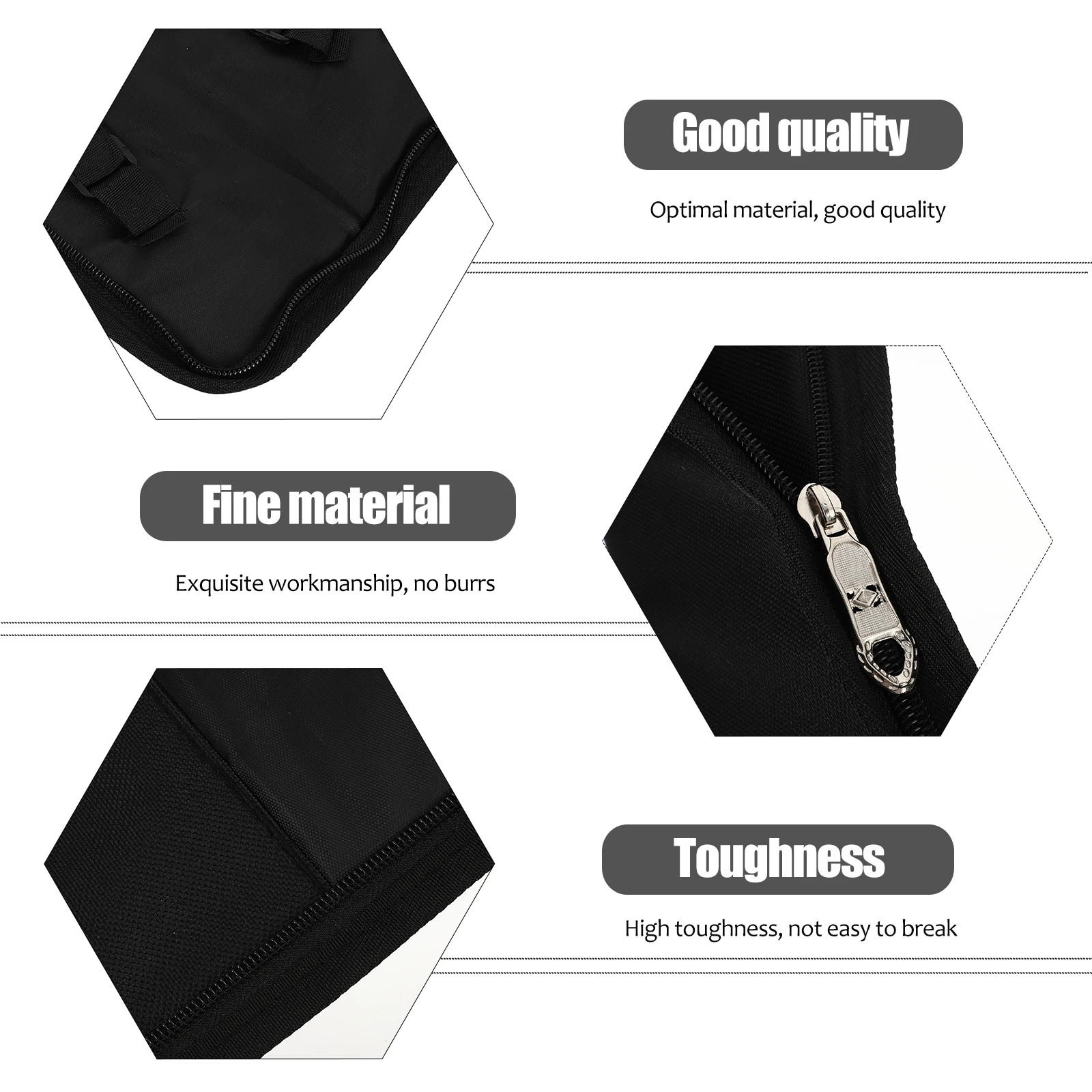 

Stylish Drumstick Compact Lightweight Drum Accessories Pouch With Straps For Carrying Mallets Case Gift Fits All Sticks Chic