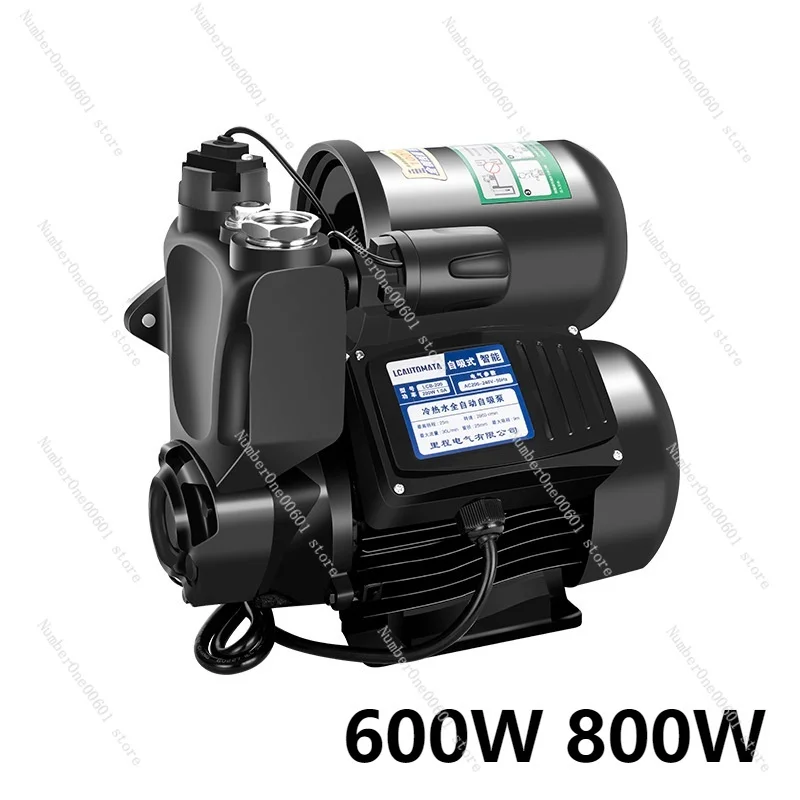 

220V 600W 800W Full Automatic Intelligent Self-priming Pipeline Pump Solar Water Heater Domestic Cold Hot Water Booster Pump