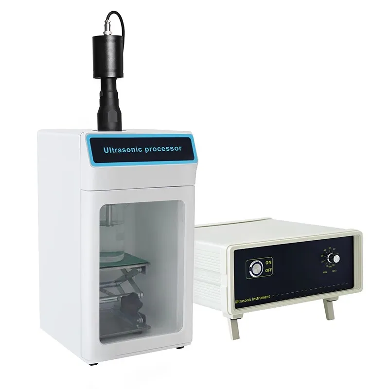 800W Omogeneizzatore ad ultrasuoni Sonicatore Processore Mixer Processore ad ultrasuoni Miscelatore per disgregatore cellulare per l'industria del laboratorio 50mL-1000mL
