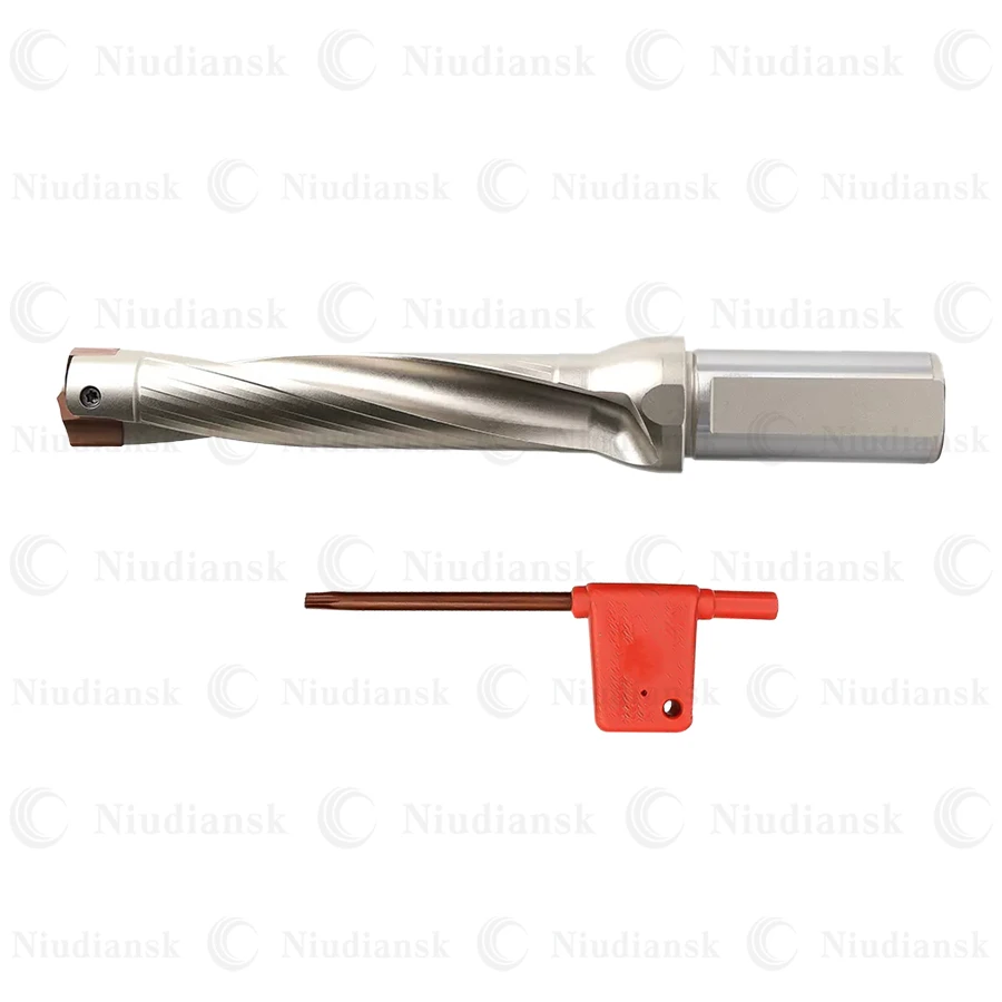 1PCS CNC Lathe Hard Alloy Cutters HCD10.4 20.0 Spade Drills Blade JCD C20-150-3D Spade Drills Holder High Speed Deep Hole Tools
