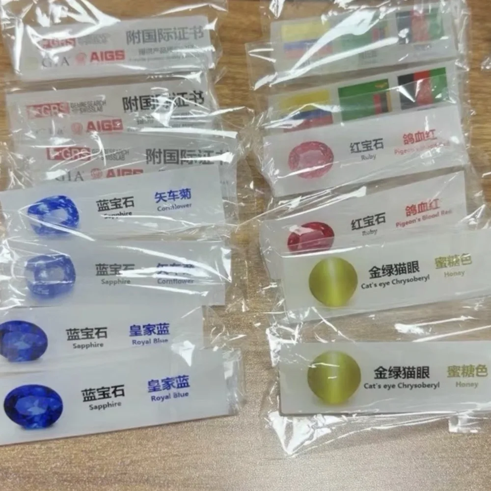 2 Stück mattierte Acryl-V-förmige Zelt-Displaykarten, Etiketten für Edelstein-Zertifizierungen für die Ladentheke im Juweliergeschäft – Detail 5