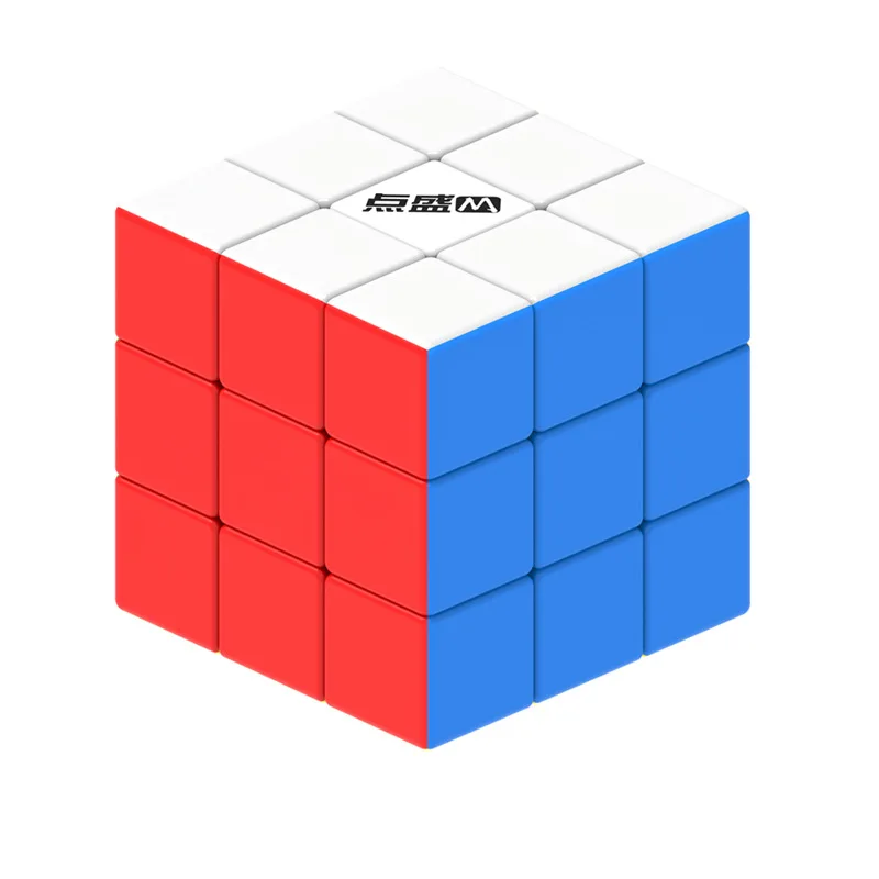 The New 14.8cm Diansheng Cube Large 3x3 Solid Color Teaching Aid Interest Training School Guides Students' Tools